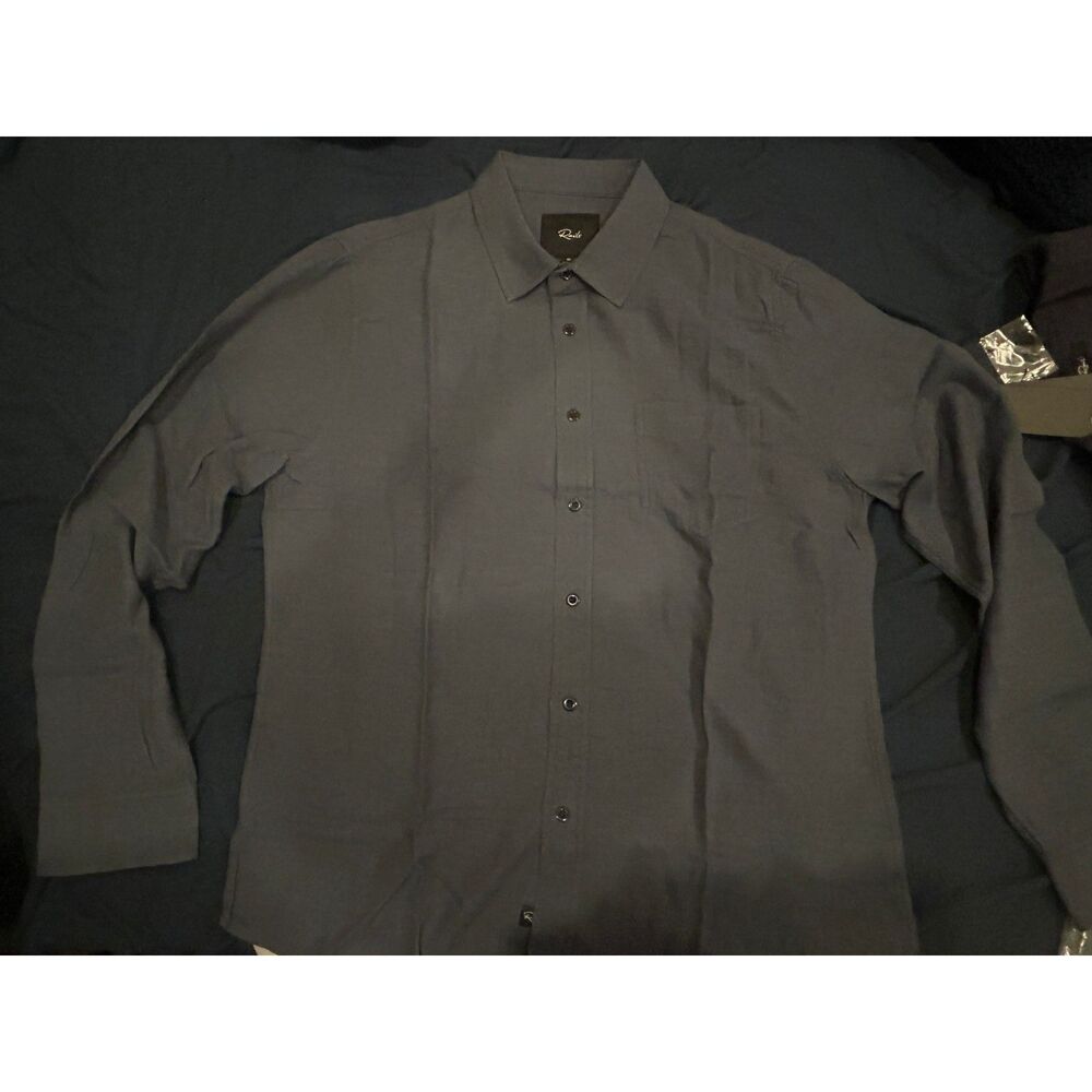 Rails Button Down Dress Shirt Nordstrom Light Blue Men's M Professional